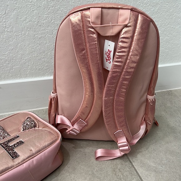 Rose Gold Unicorn Backpack and lunchbox Set - Picture 4 of 4